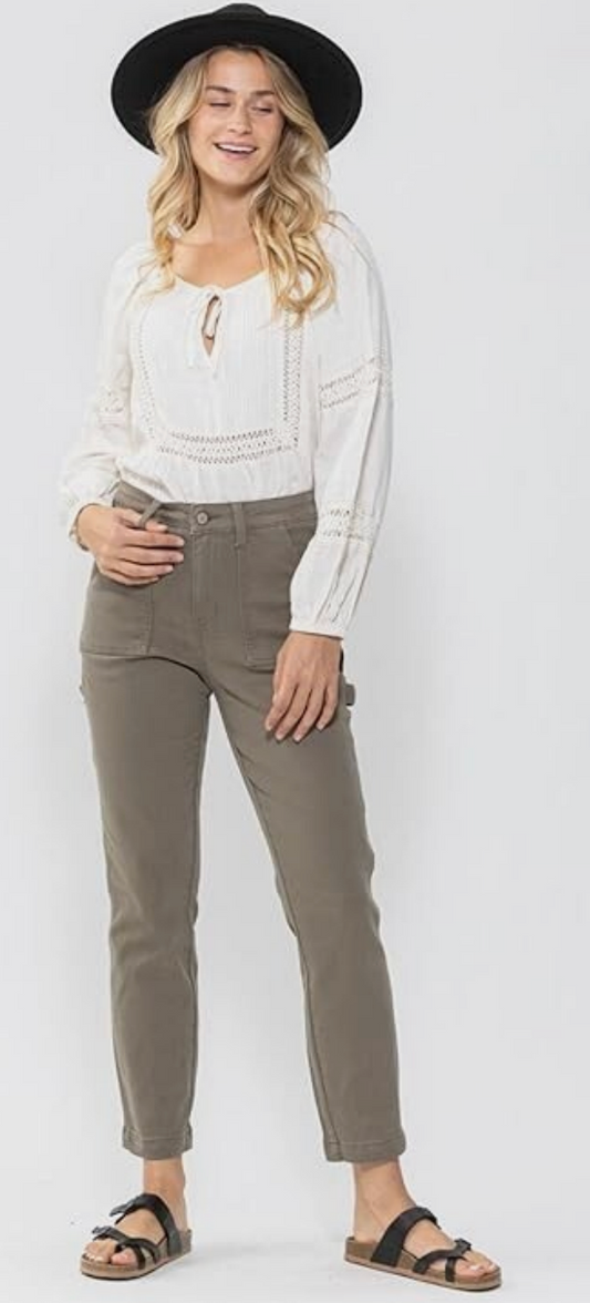 Judy Blue High Waist Utility Slim Fit Jeans