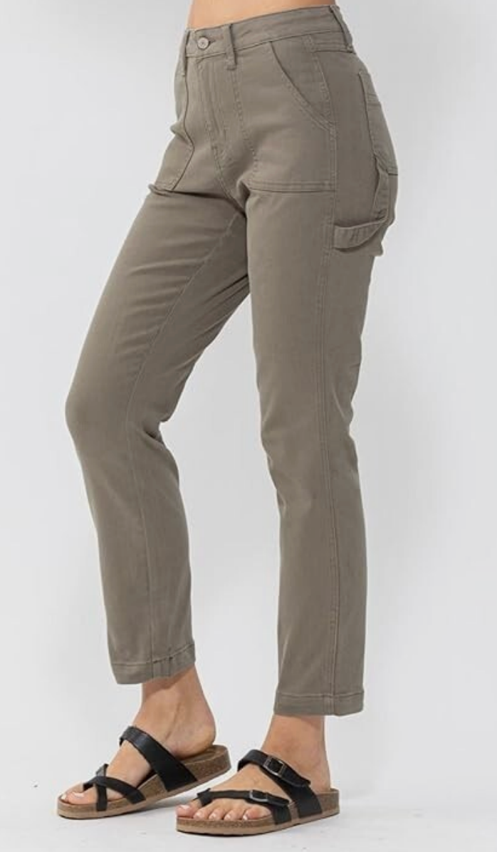 Judy Blue High Waist Utility Slim Fit Jeans